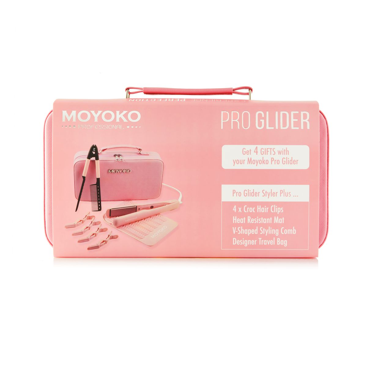Moyoko Pro Glider Styler Blush Pink Hair Straightener Buy Online in