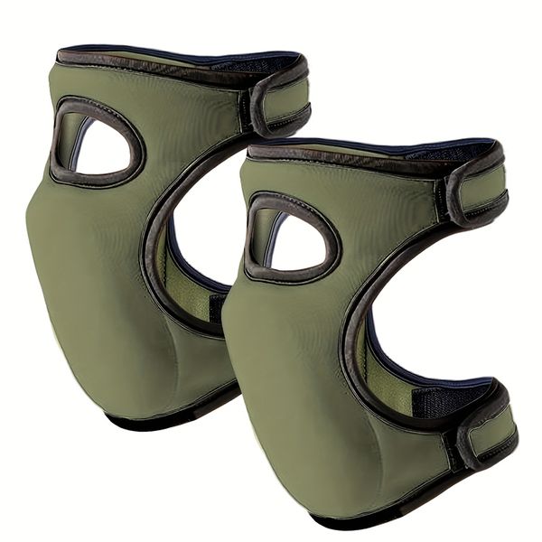 2 Pieces Comfortable Gardening Knee Pads Durable And Non-Slip - Green