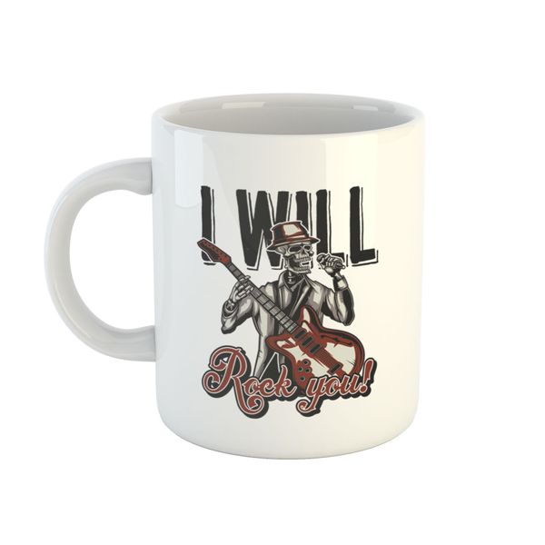 Music Mug - I Will Rock You