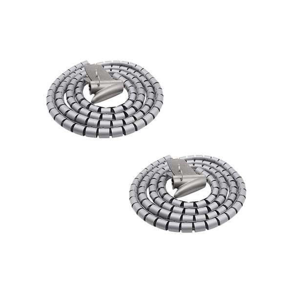 2 Set Of 15mm x 1.5m Cable Spiral Organizer Sleeve SD-30149