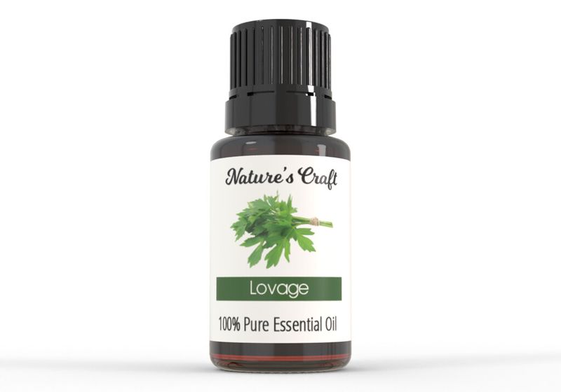 Nature's Craft Pure Lovage Essential Oil 10ml