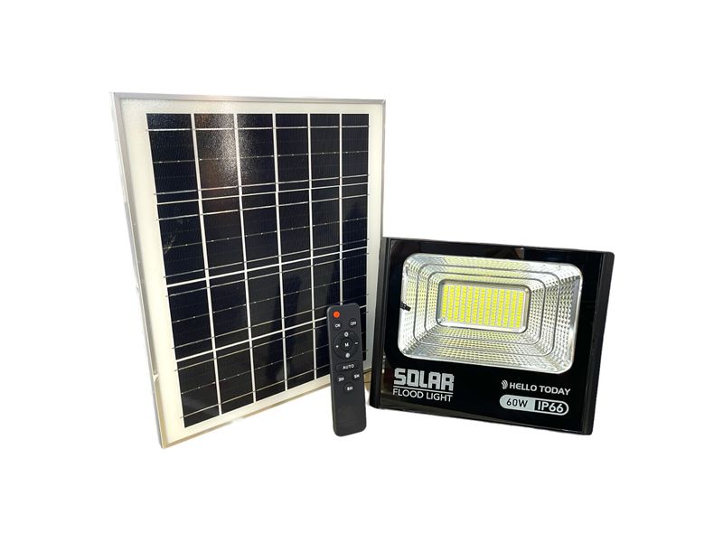 Hello Today 60W-E2 Solar Flood Light-MRUL