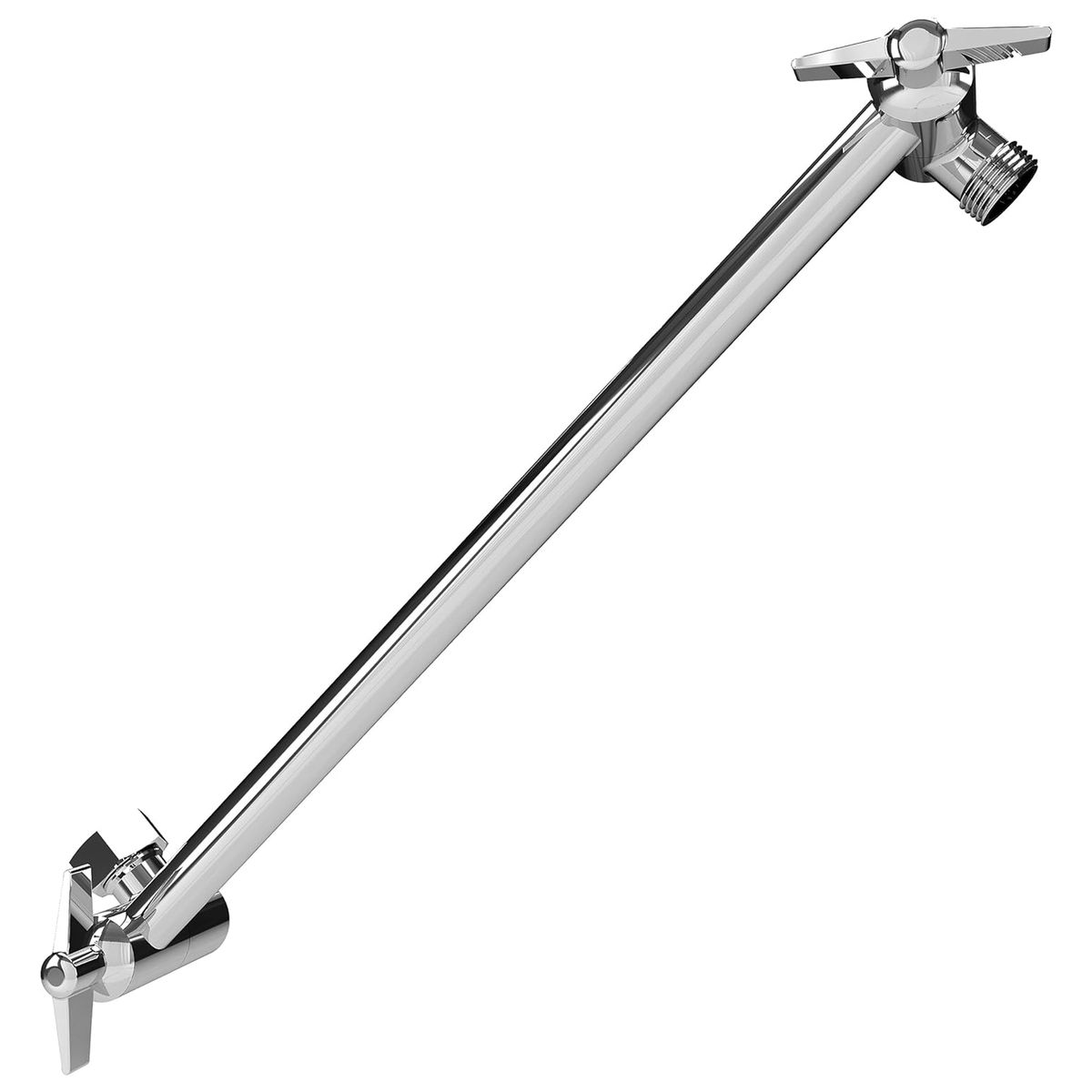 Adjustable shower extension arm stainless steel shower head extension arm
