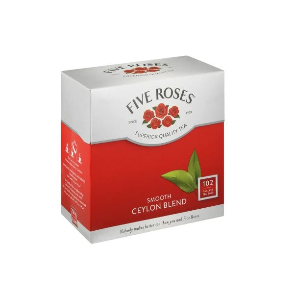 Five Roses Tagless Teabags - 1 x 102's
