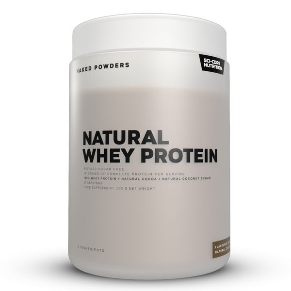 Natural Whey Protein + Natural Cocoa + Coconut Sugar - 900g