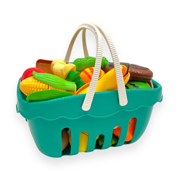 Cut-Cut Kitchen Play Set - Toys for Kids - Food and Chef Play