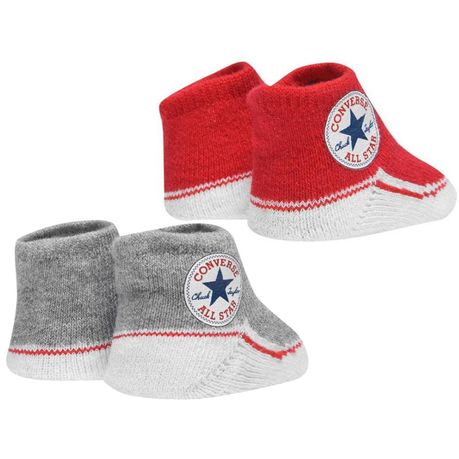 Converse Babies Chuck All Crib Booties - Red/Grey - 0-6Mnth [Parallel Import] Buy Online in South Africa |