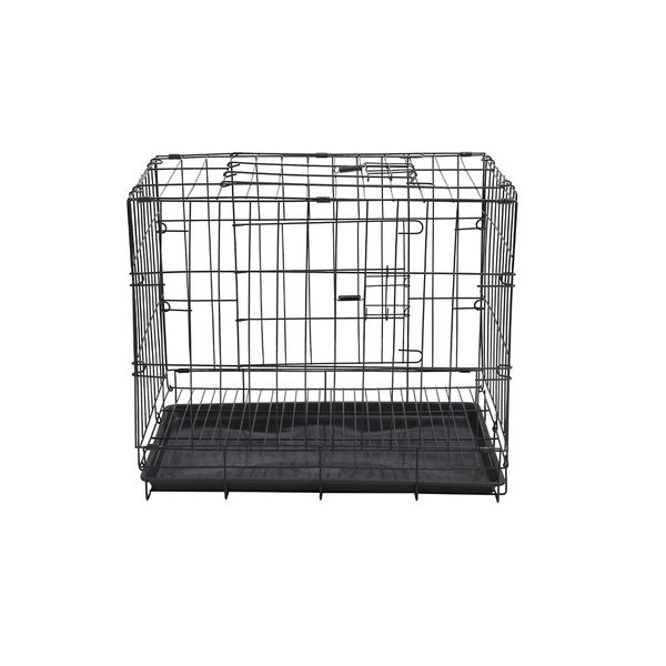 ALANES Foldable Dog Crate Small Dog Wire Crate Cage for Under 5kg Dogs