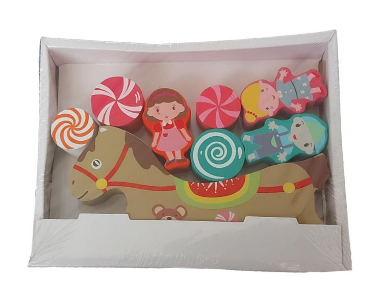 Horse Wood Balance Game