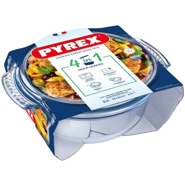 Pyrex - Round Casserole 3.75 Litre