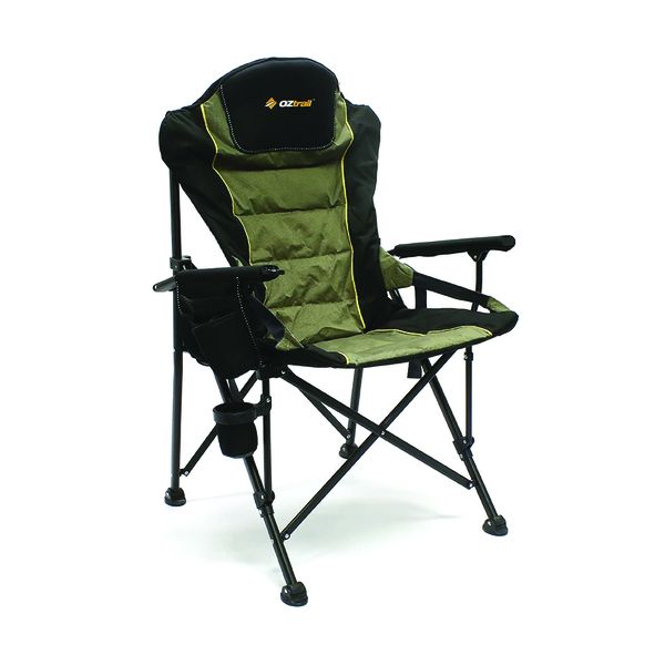 OZtrail RV Hard Arm Folding Camping Chair 170kg
