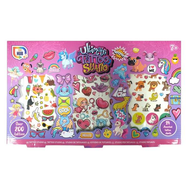 Toy Hub the Ultimate Girls Tattoo Set