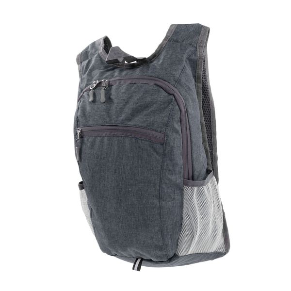 Travel Bag Foldable Hiking Backpack Dark Gray Large Capacity