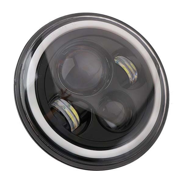 Led 7" Round (Suitable for Golf 1 or Jeep) (High / Low Beam) Headlight