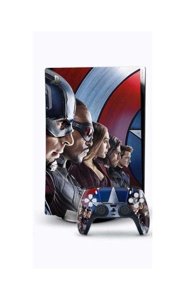 Justice League Decal Skin Sticker For Ps5