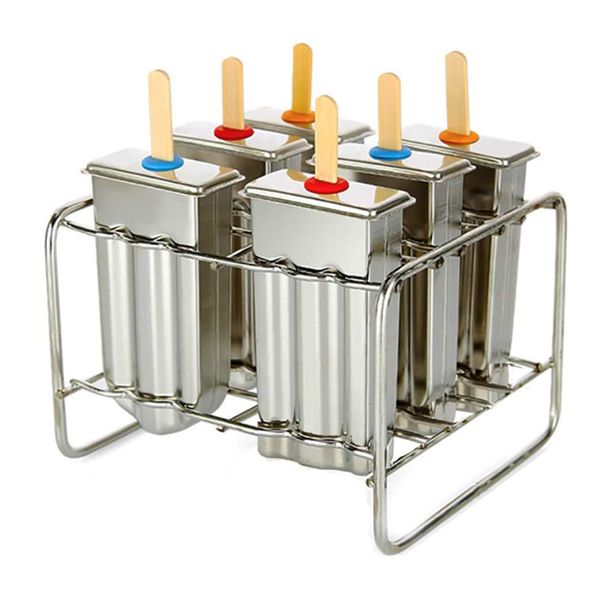 78 Pieces 304Stainless Steel Ice Lolly Popsicle Molds Kit