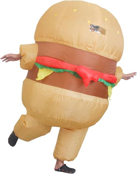 Inflatable Hamburger Costume