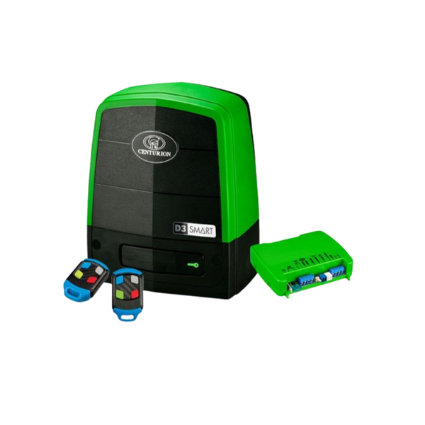 Centurion Gate Motor D3 SMART 12VDC Incl 2 x TX4 Nova