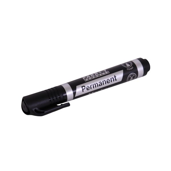 Permanent Markers (Bullet Tip - Box 10 - Black) Pack of 2