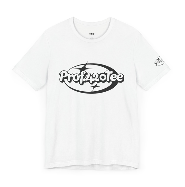 TUP Men's White T-Shirt - Professor Four Twenty Tee