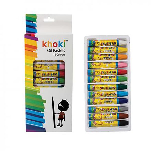 Khoki Oil Pastels - 12 Colours