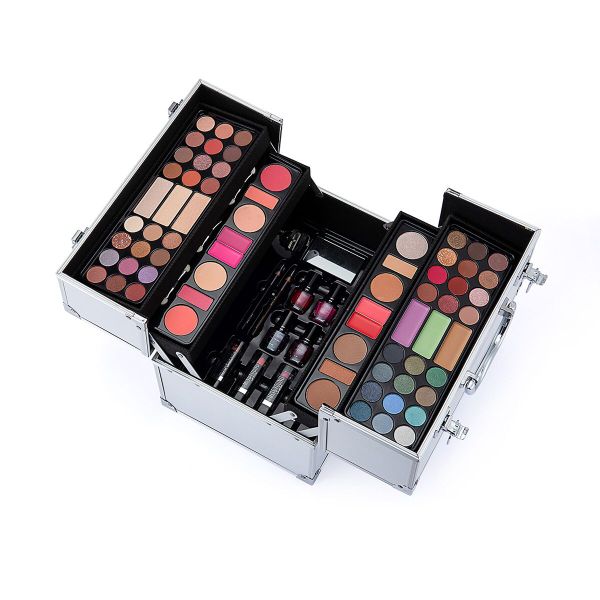 Portable Makeup Case With Cosmetic Set