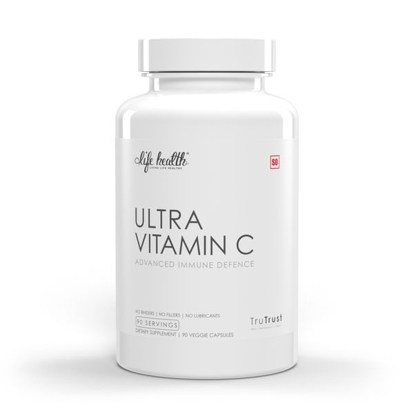 Life Health - Ultra Vitamin C Advanced Immune Defense (90 Veggie Capsules)
