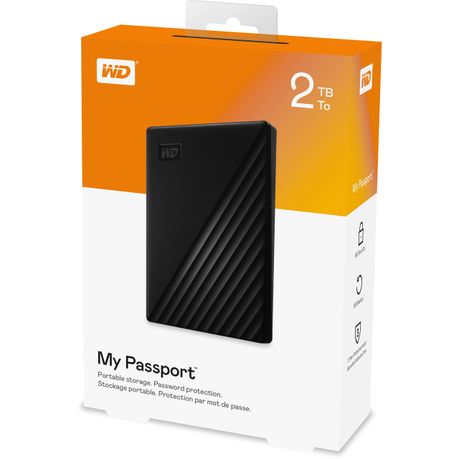 WD MY Passport 2TB Portable Hard Drive - Black | Shop Today. Get