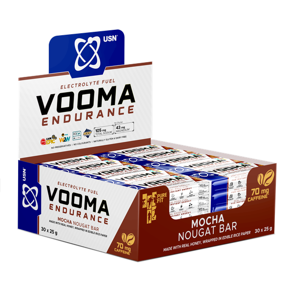 Vooma Nougat Bar Mocha 30 x 25g