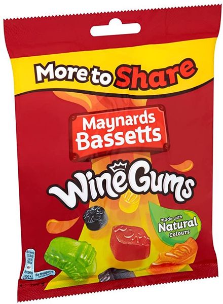 Bassetts Wine Gums Maxi (Pack of 2)