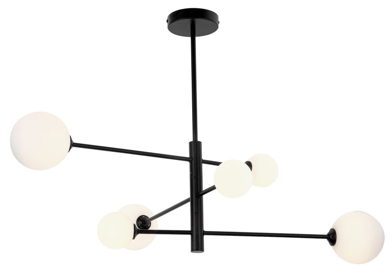 Transform Your Space with the CH393 BLACK Chandelier