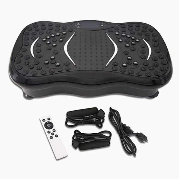 Vertical Ultra-thin Fat Burning Vibration Plate Exercise Massage Machine