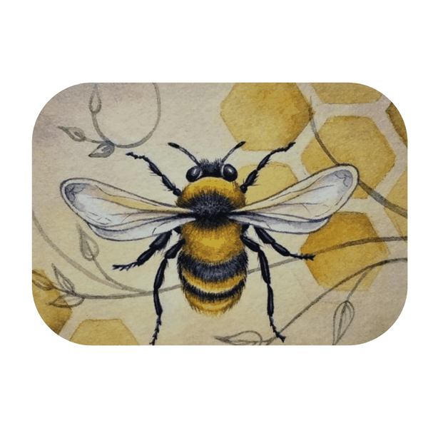 3D Bee Printed Mouse Pad
