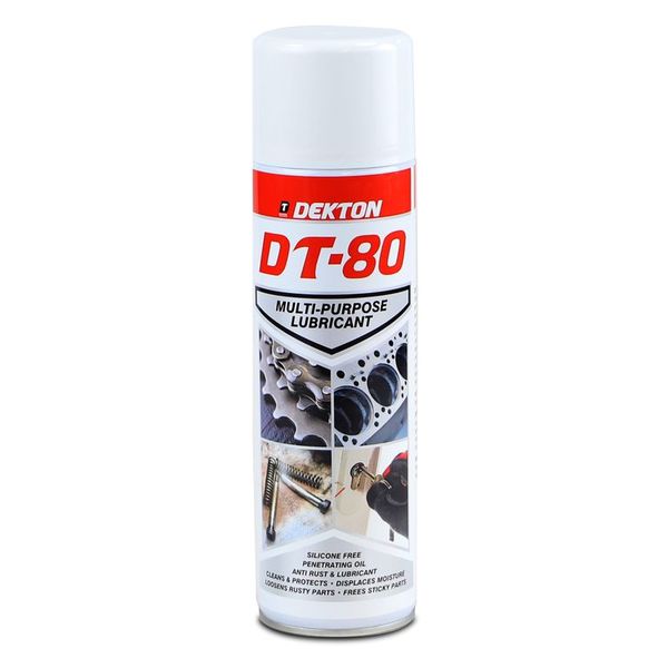 Dekton 500ml Maintenance Spray Dt-80 Multi Purpose Lubricant