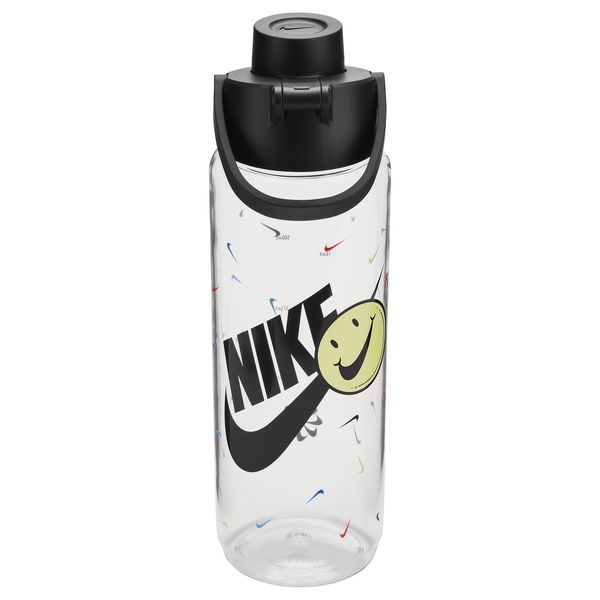 Nike Tr Renew Recharge Chug Bottle 24 Oz Graphic Clear/Black/Black 24oz