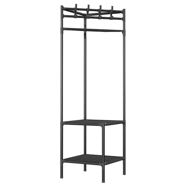 Corner Cloth &amp; Shoe Organizer Rack