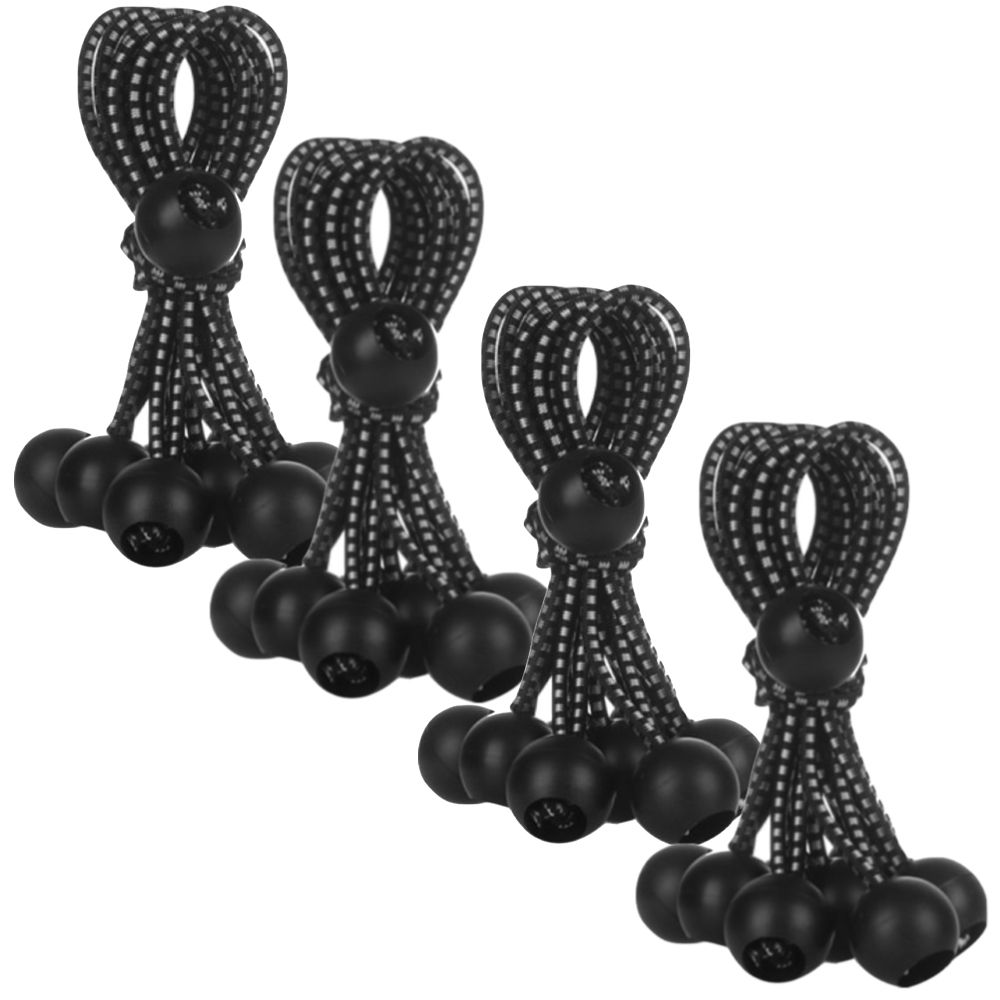 Home Bungee Cord Flexible Organisational Curtain Bundling Rope Set of