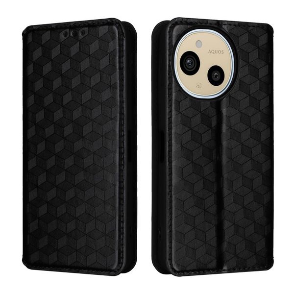 Flip Cover Compatible for Sharp Aquos sense9 Shockproof Leather Cover