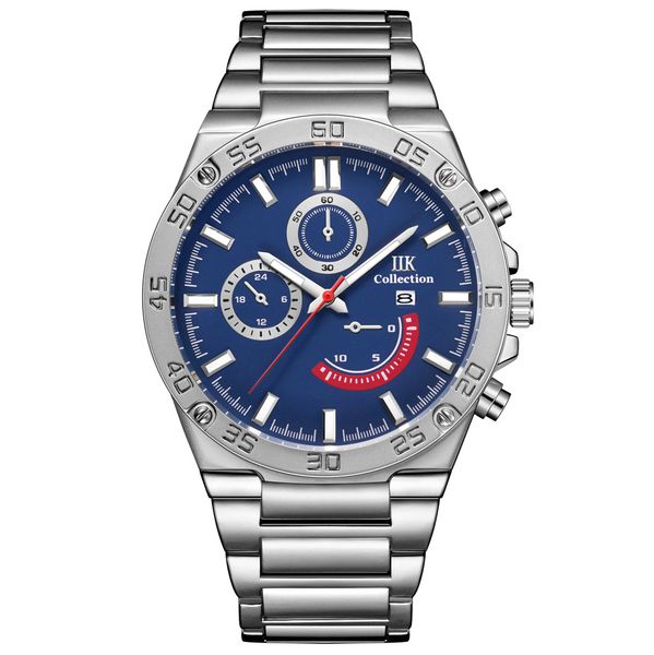Men's Watch Steel Strip Retro Non Mechanical Waterproof Watch