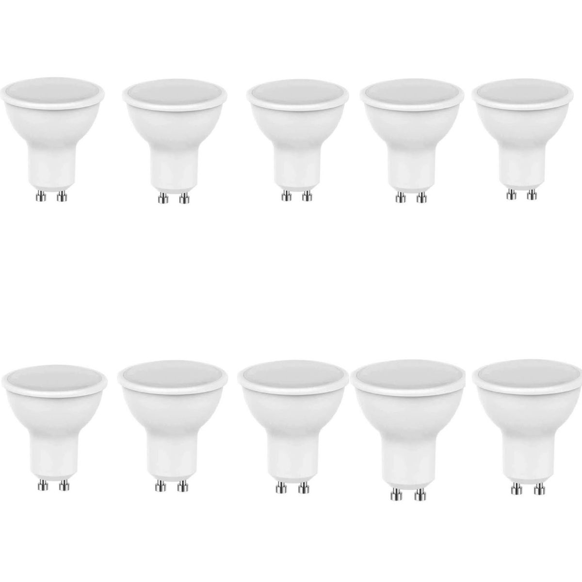 10 Pack - LED 6w Down lights GU10 Cool White | Shop Today. Get it ...