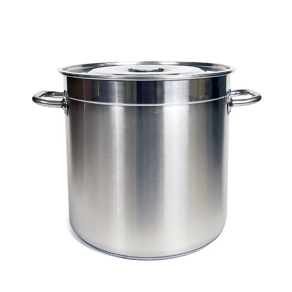 Bon Voyage Stainless Steel Capsuled Bottom 45cm Stock Pot 70-Litre