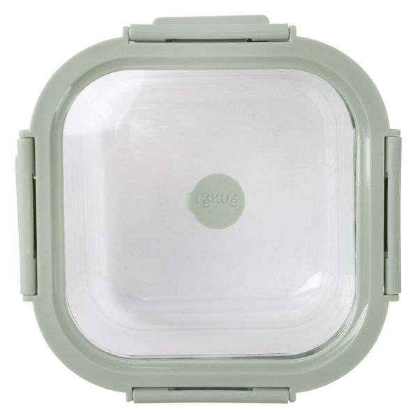 Lekue Sealed Borosilicate Square Food Storage 520ml