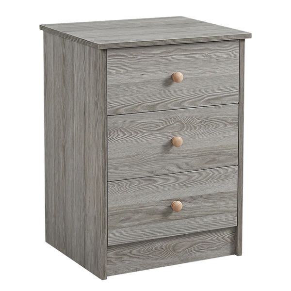 3 Drawers Nightstand,Coffee Side Table Bedside Table Living Room Cabinet