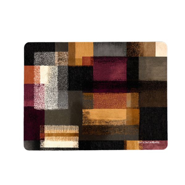 Rust &amp; Burgundy Stripes Placemats by Wikus Schalkwyk