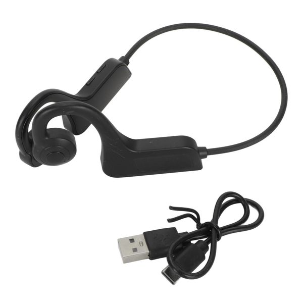 Multifunction Waterproof Noise Cancelling HiFi Stereo Bluetooth 5.3 Open Ear Bone Sound Headphones