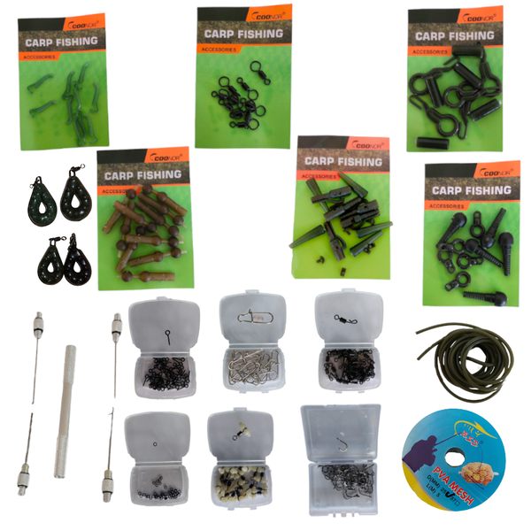 Specimen Carp Fishing Accessories - 17 Items - All You Need Is Line