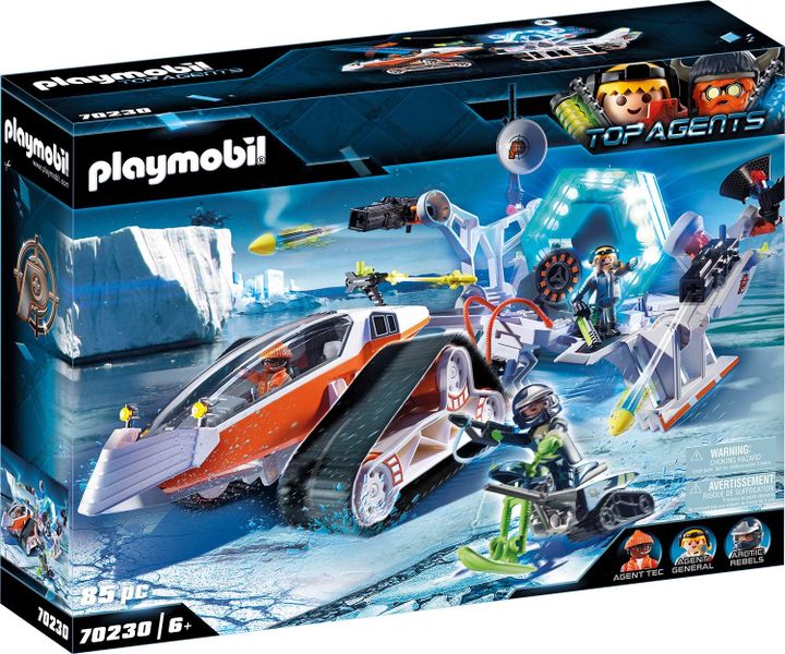 Playmobil Top Agents V Spy Team Command Sled