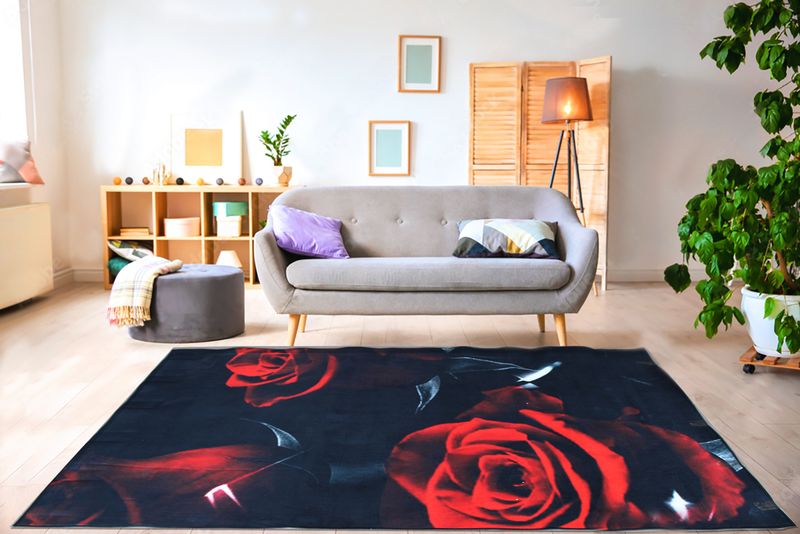 Rug 41 Modern 200cm by 150cm - 3D Geometric Design