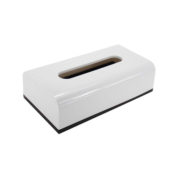 Plastic Tissue Box, Hotel Use, Z201 White