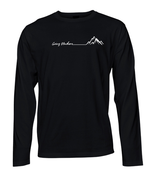 Men Going Nowhere adventure lifestyle Classic long sleeve T-Shirt